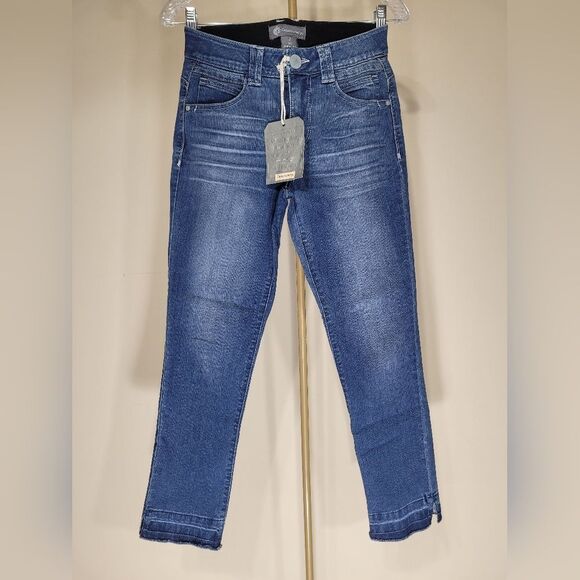 NWT democracy ab tech high rise vintage skinny mold and hold size 2 women jean - Picture 1 of 8